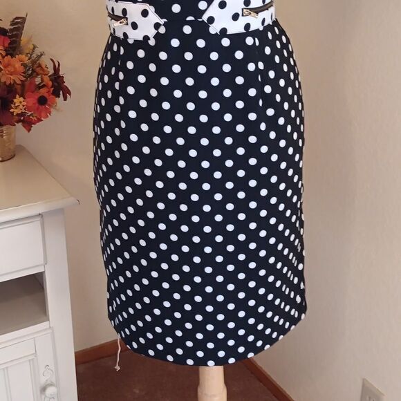 Emma & Michele  Polka Dot Dress - Picture 3 of 12